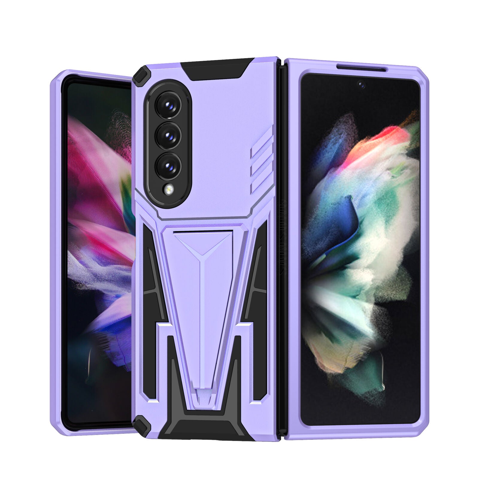 Rugged Kickstand Case for Samsung Galaxy Z Fold 3 5G Rugged Kickstand Case for Samsung Galaxy Z Fold 3 5G